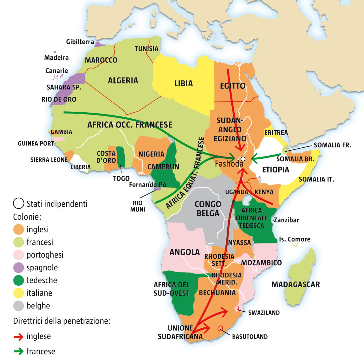 La Spartizione Coloniale Dell Africa La Spartizione Coloniale Dell Africa